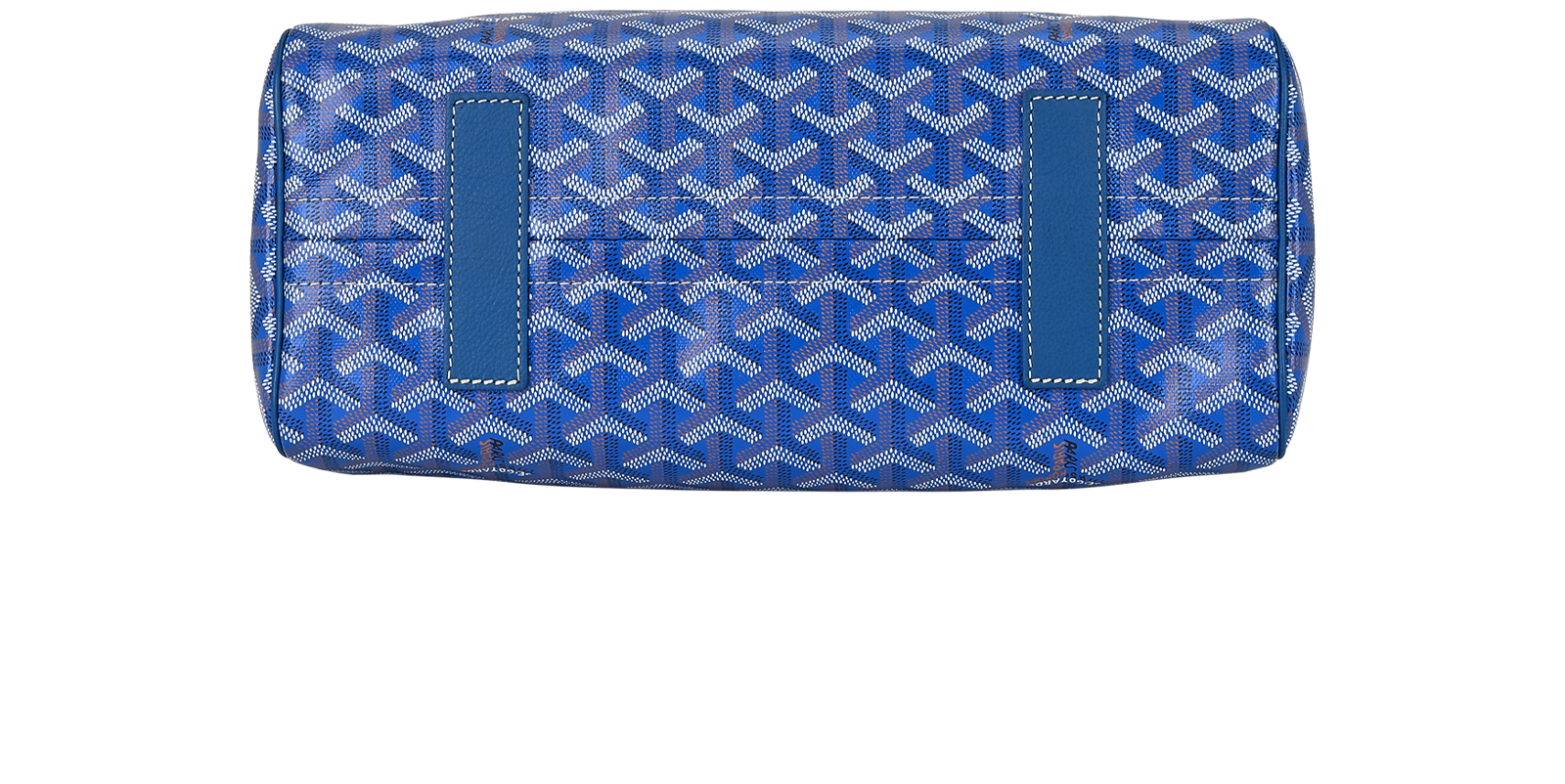 Rouette Souple, &pound;1,400, Handbags, Blue, Canvas, Top view